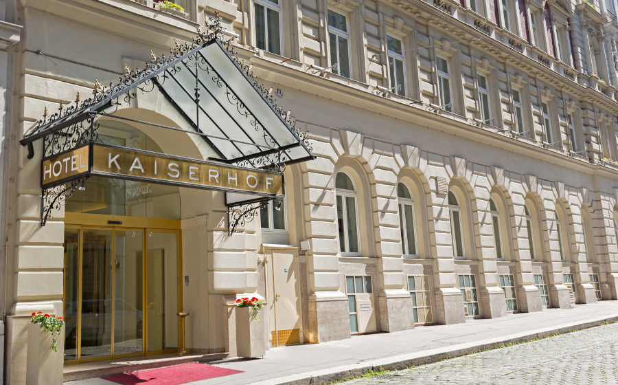 Hotel Kaiserhof Wien Eingang