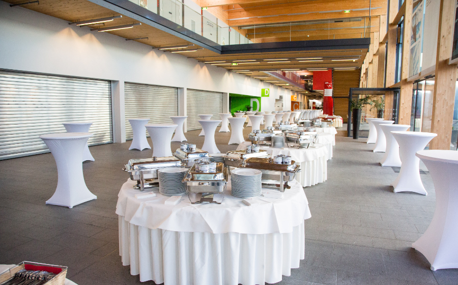 Eventcatering Foyer Halle 21