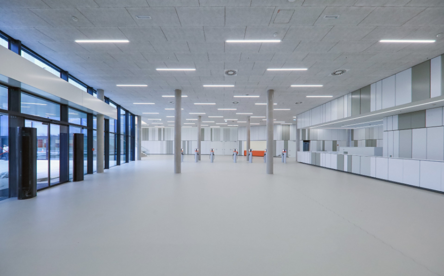 Eingang Messehalle 22