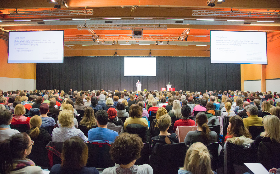 Tagen in Messehalle 20