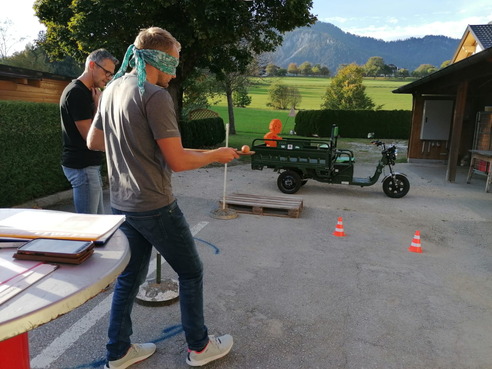 Team-Olympiade - Eierlauf 